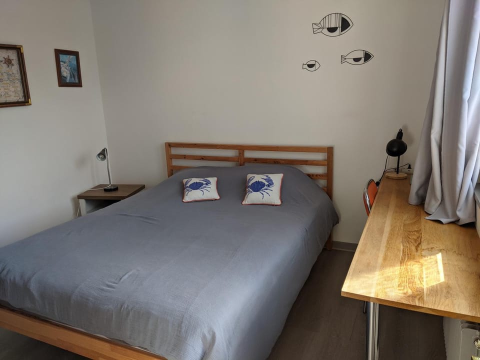 Mousse appart 3 pers à Sangatte au 1e étage à 50 metres de la plage Apartment in France