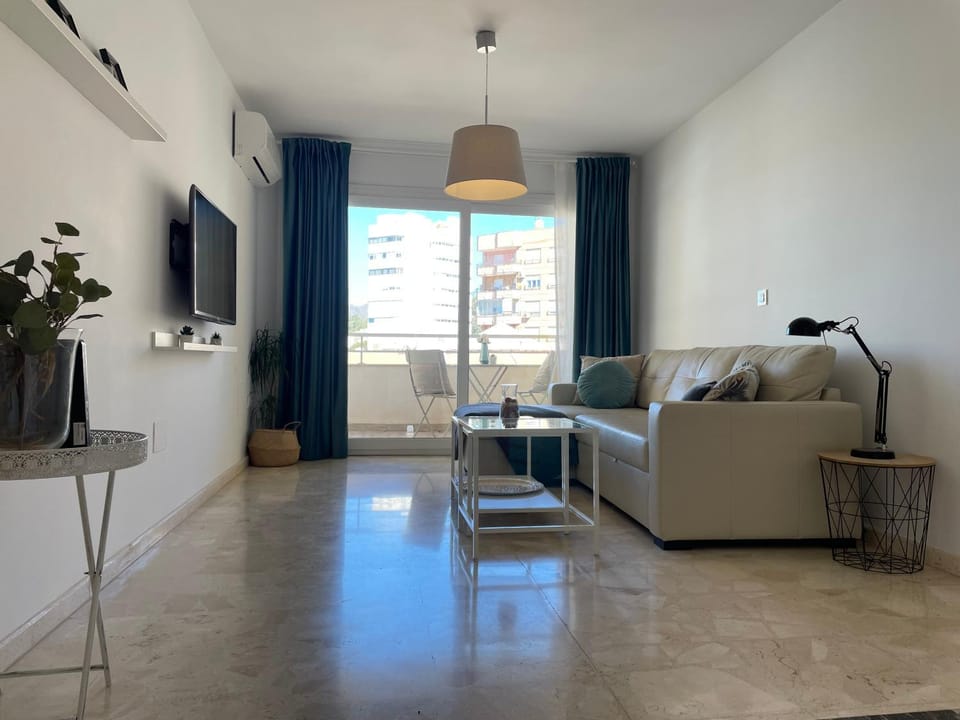 Living room, air conditioner