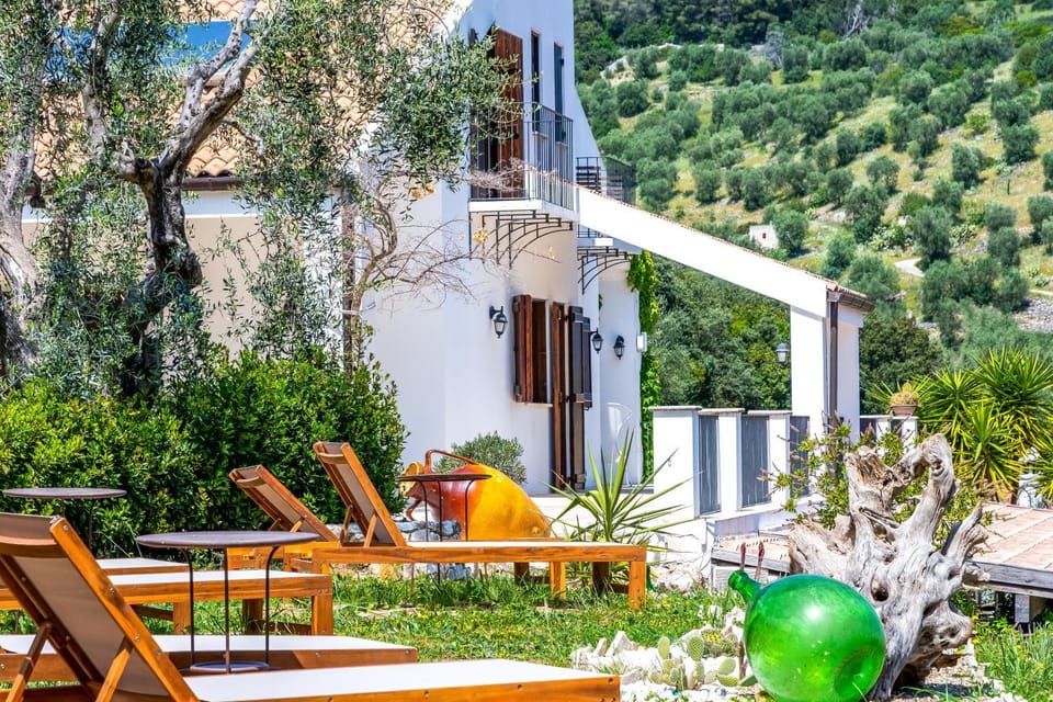 Natural landscape, Garden view, sunbed