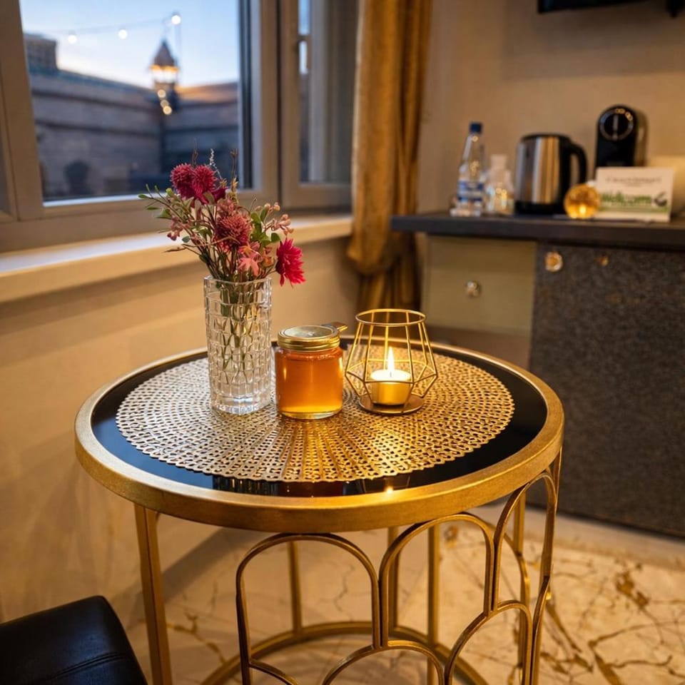 Coffee/tea facilities, Kitchen or kitchenette, Dining area