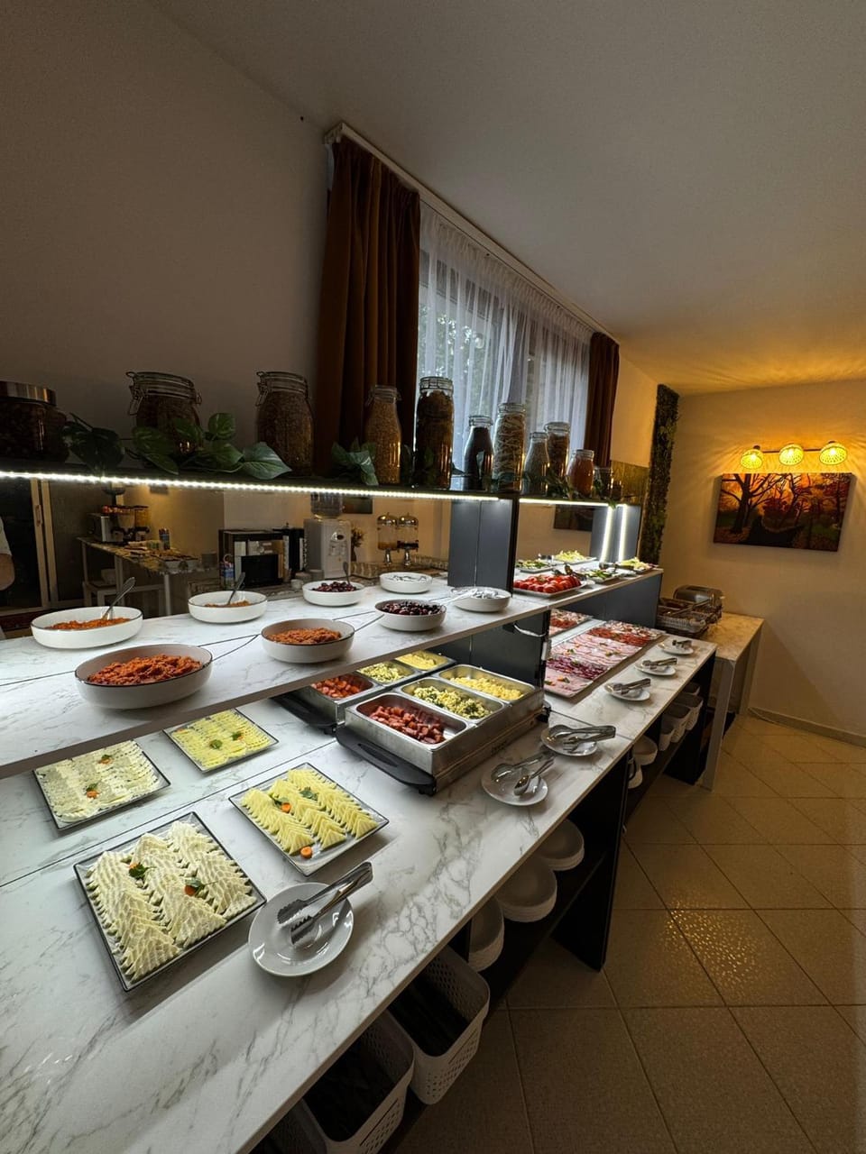 Buffet breakfast