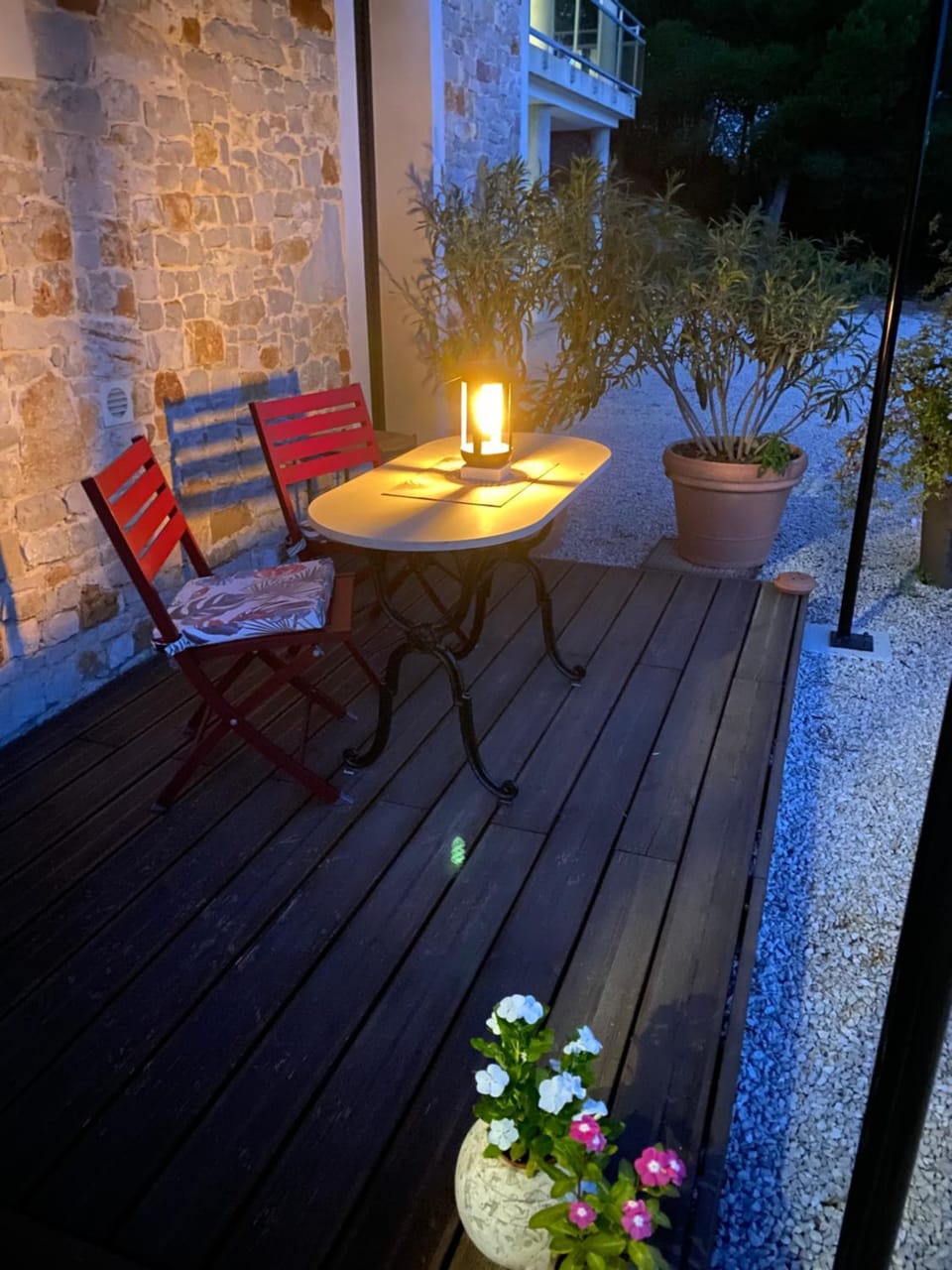 Patio, Night
