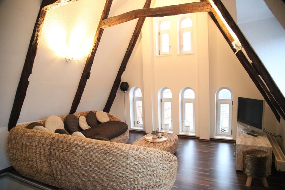 Wunderschöne Dachgeschoss - Maisonette (108qm - 3.OG) Apartment in Mecklenburg-Vorpommern, Germany