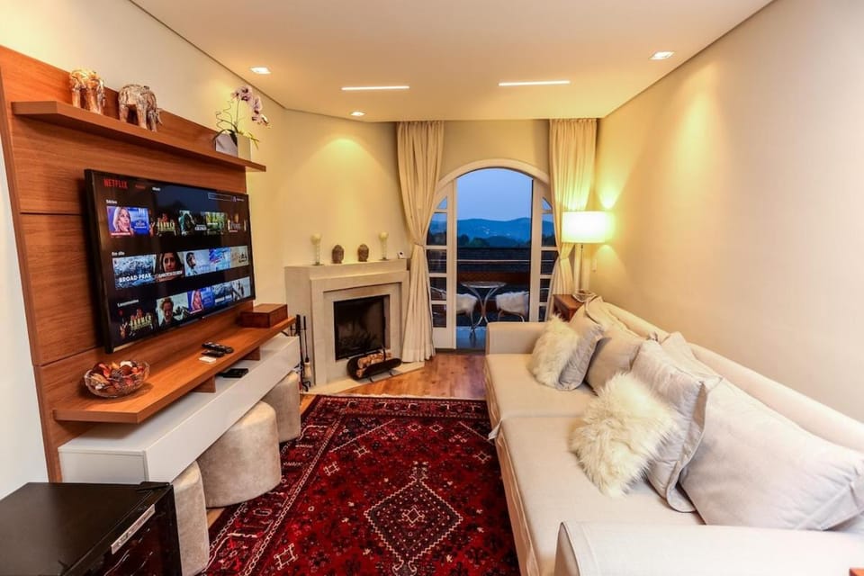 Quatre Saison 412 · Flat nas montanhas perfeito para relaxar Apartment in Campos do Jordão