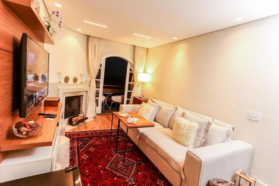 Quatre Saison 412 · Flat nas montanhas perfeito para relaxar Apartment in Campos do Jordão