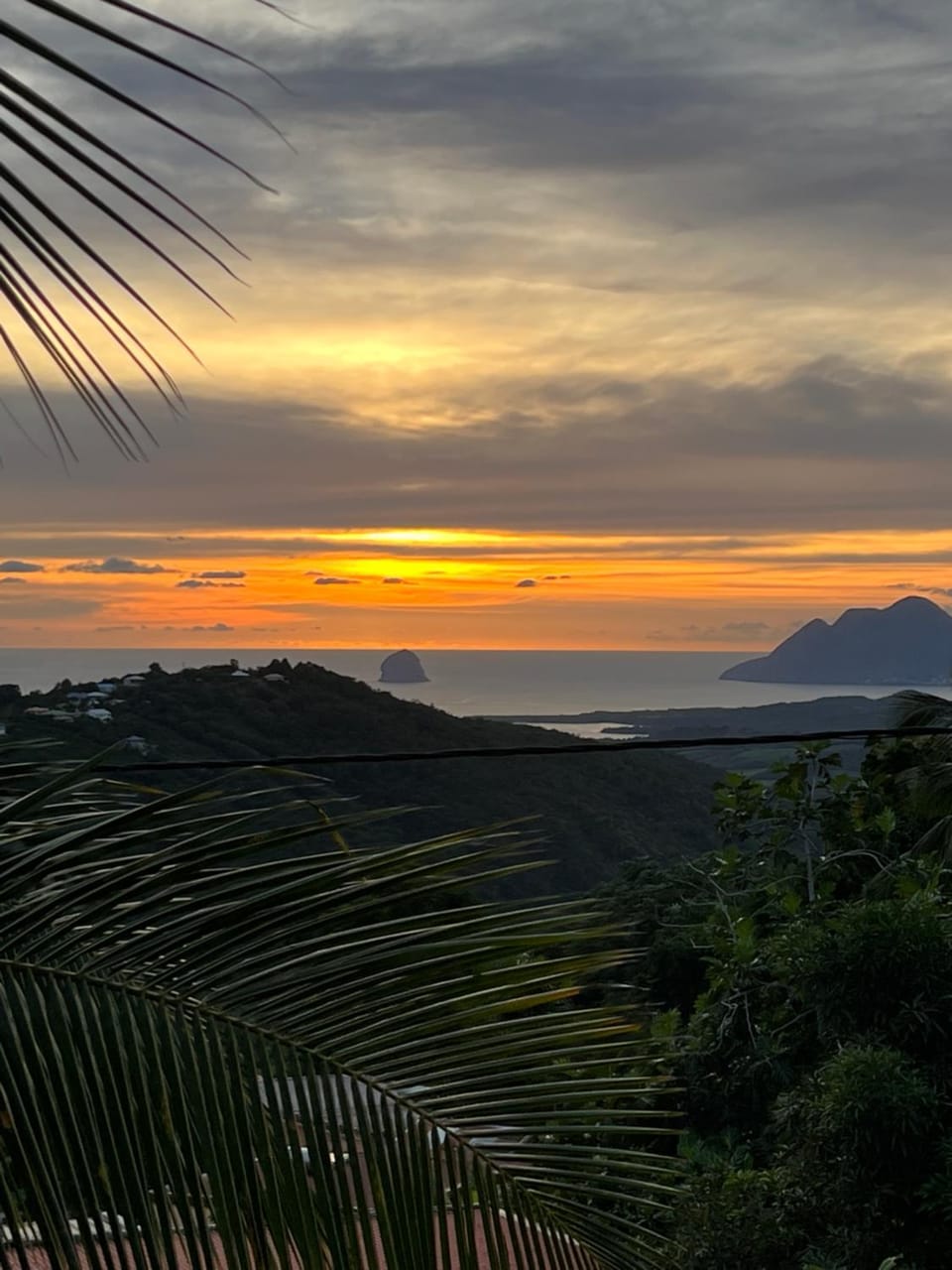 View (from property/room), Sea view, Sunset