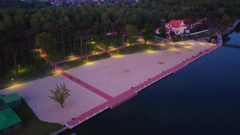 Property building, Bird's eye view, Beach