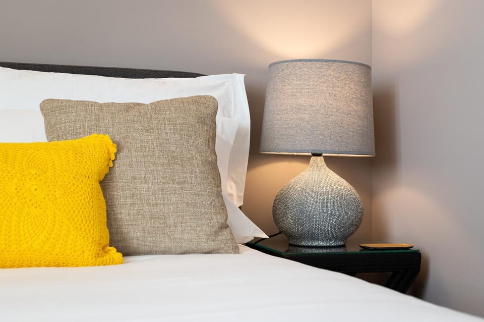 Bed, Decorative detail, Bedroom