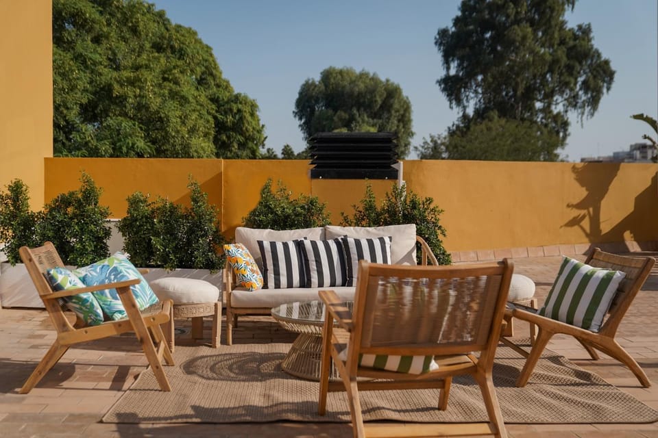 Balcony/Terrace, Seating area, sunbed