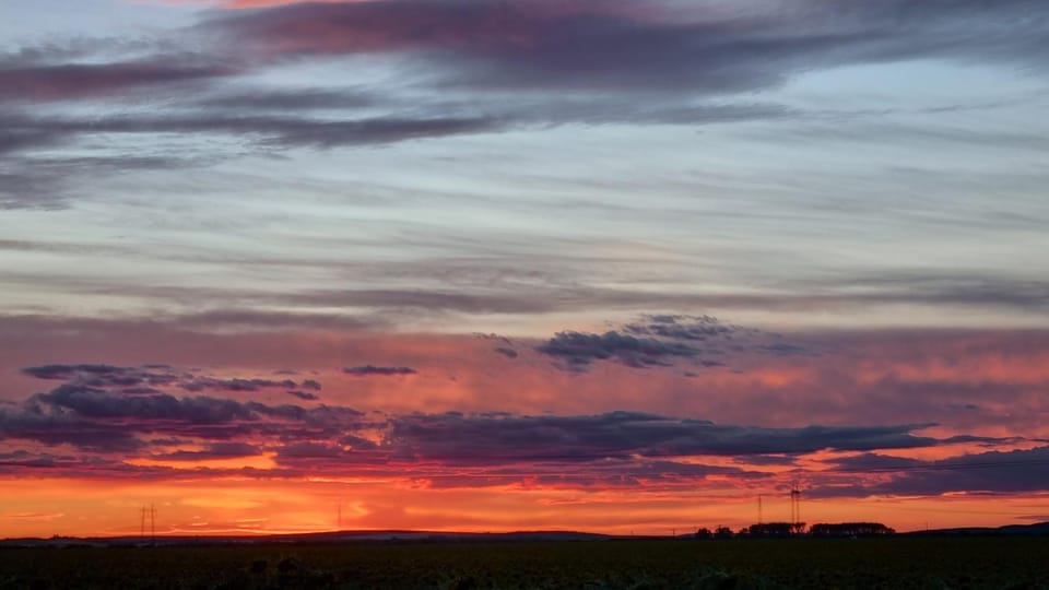 Natural landscape, Sunrise, Sunset