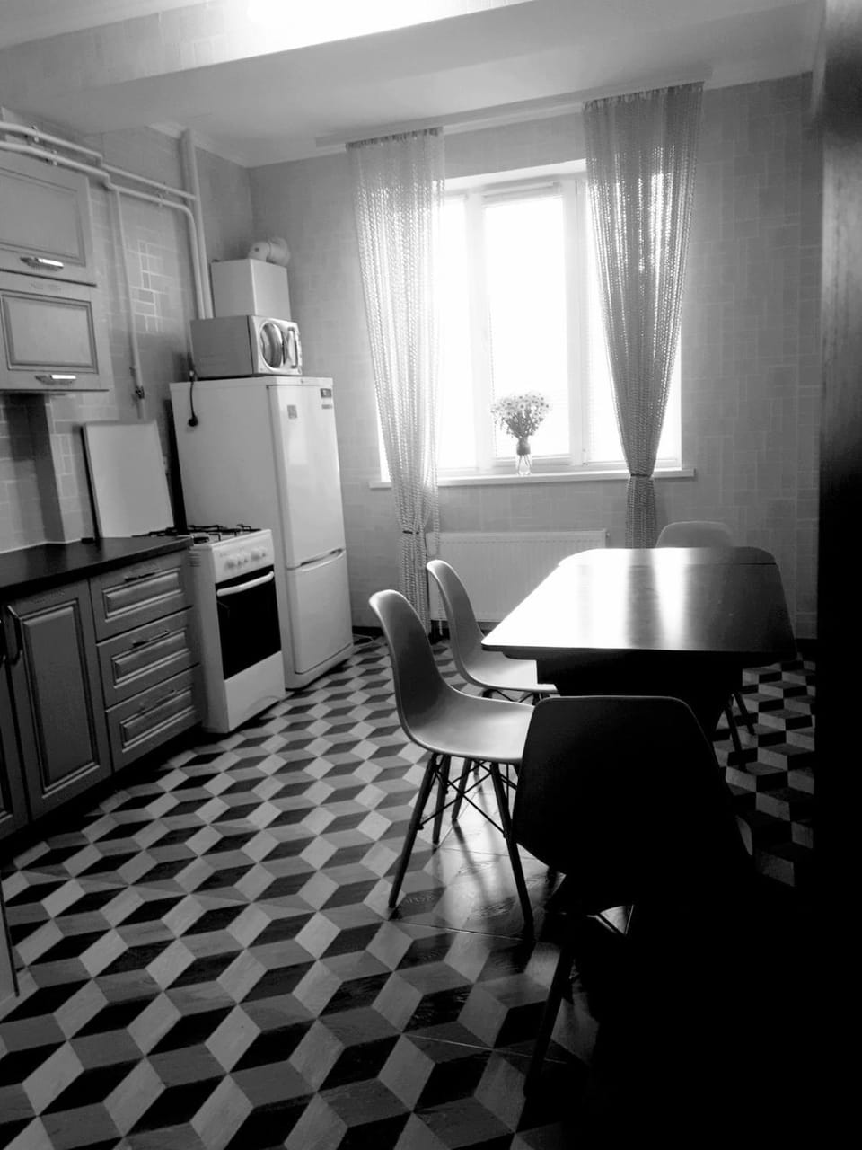 Kitchen or kitchenette