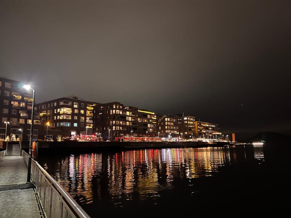 City Center (2bedroom/1bath/Balcony) Sørenga Apartment in Oslo