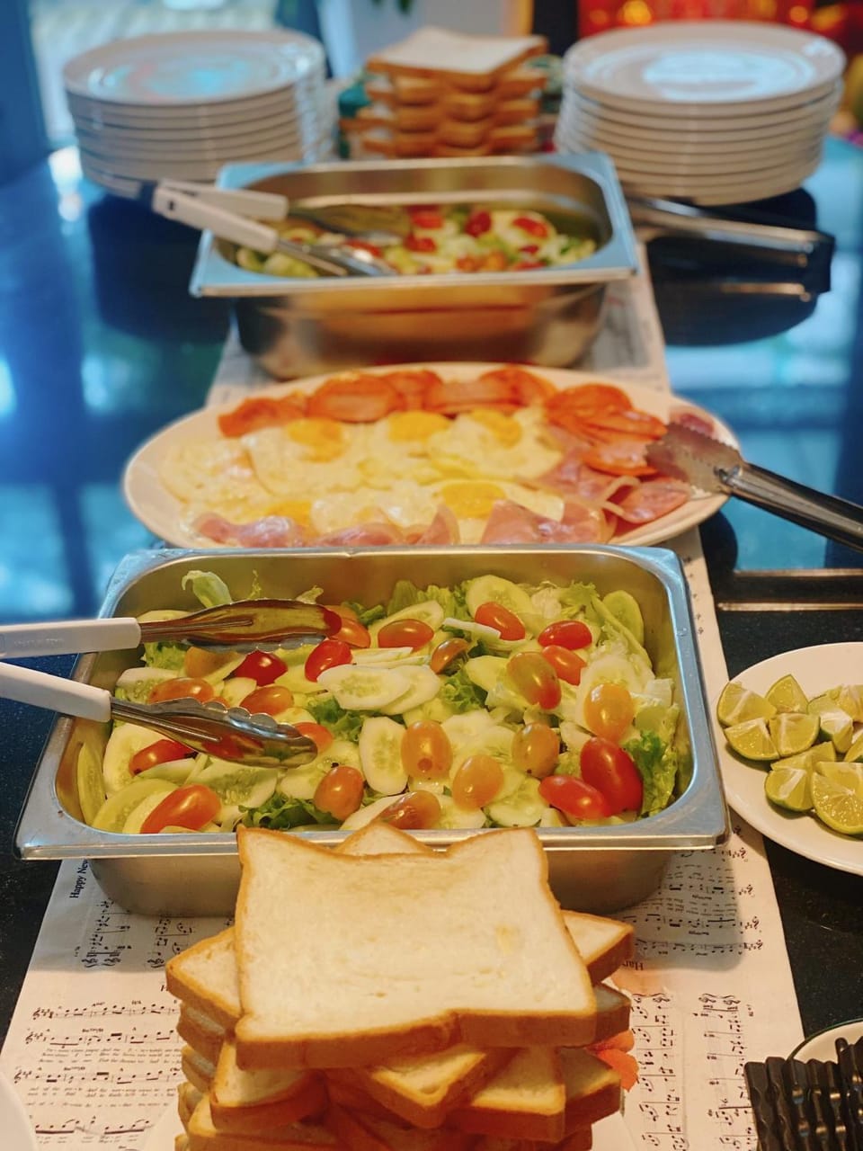 Buffet breakfast