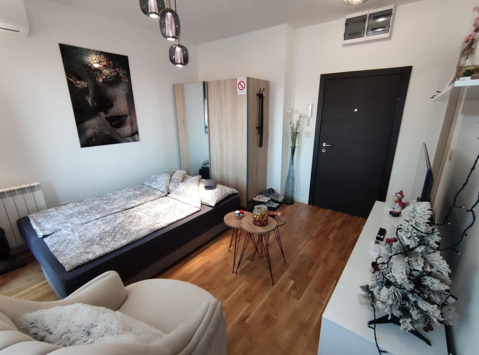 Bed, wardrobe, wedding