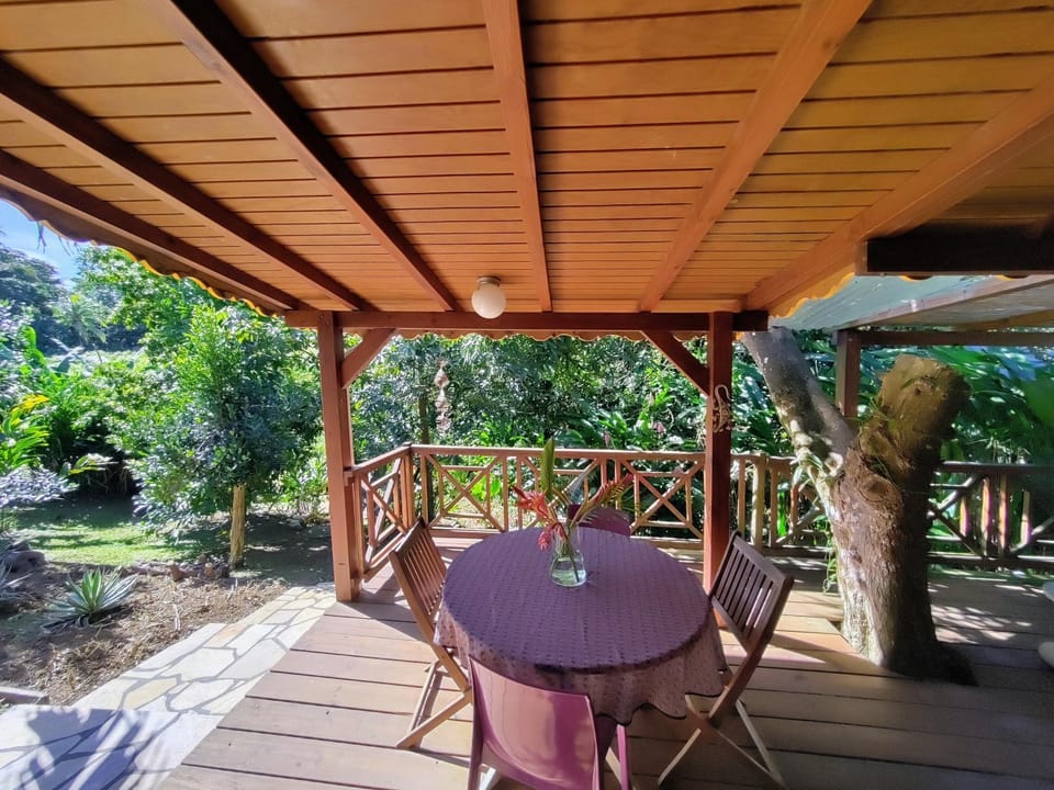 Patio, Balcony/Terrace, Dining area, Garden view