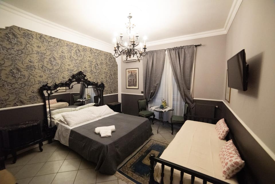 Bed, TV and multimedia