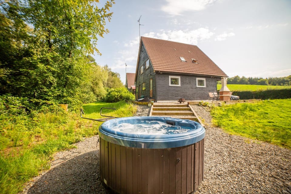 Large Newly Refurbished Lakeside Chalet With Optional Private Hot Tub Chalet in Ireland