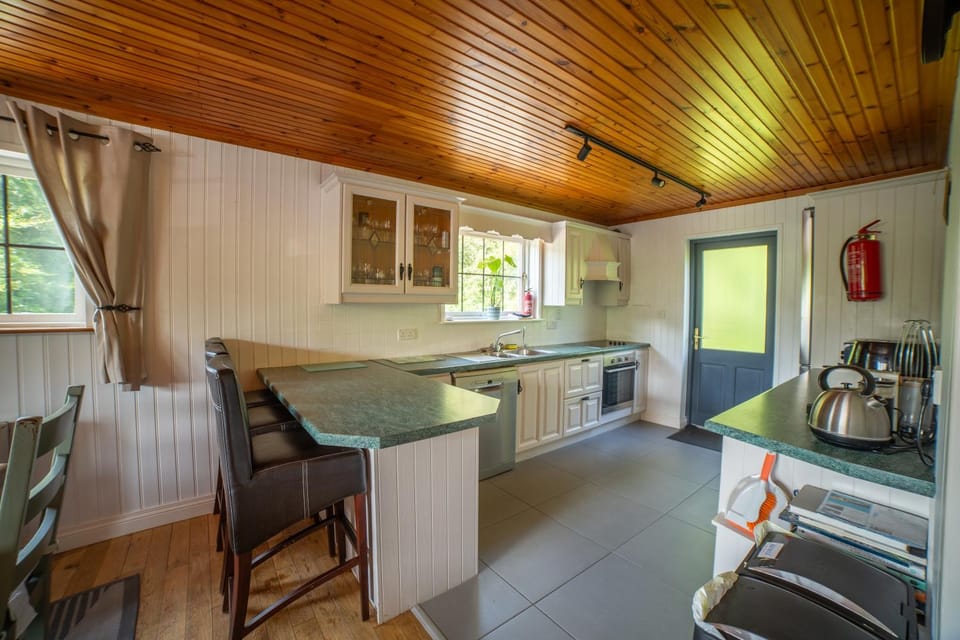 Large Newly Refurbished Lakeside Chalet With Optional Private Hot Tub Chalet in Ireland