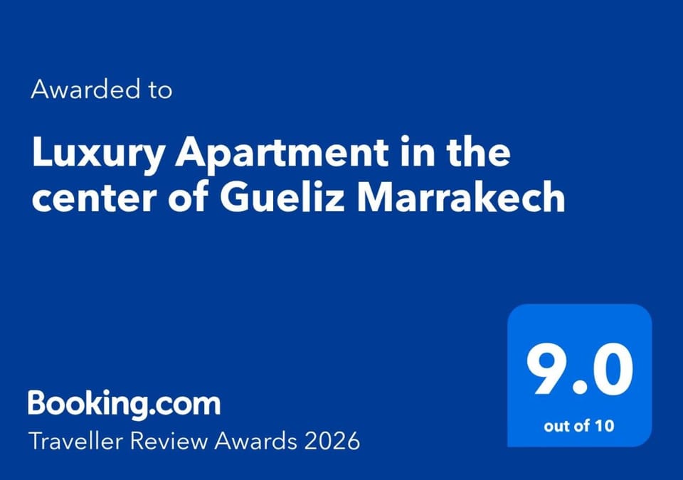 Luxury Apartment in the center of Gueliz Marrakech Apartment in Marrakesh