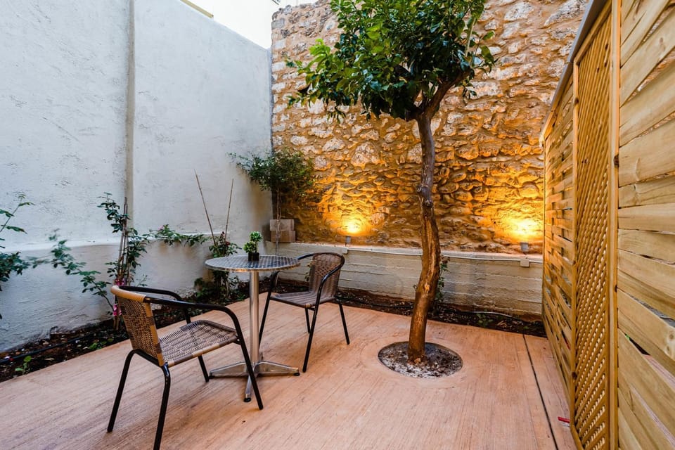 Property building, Patio