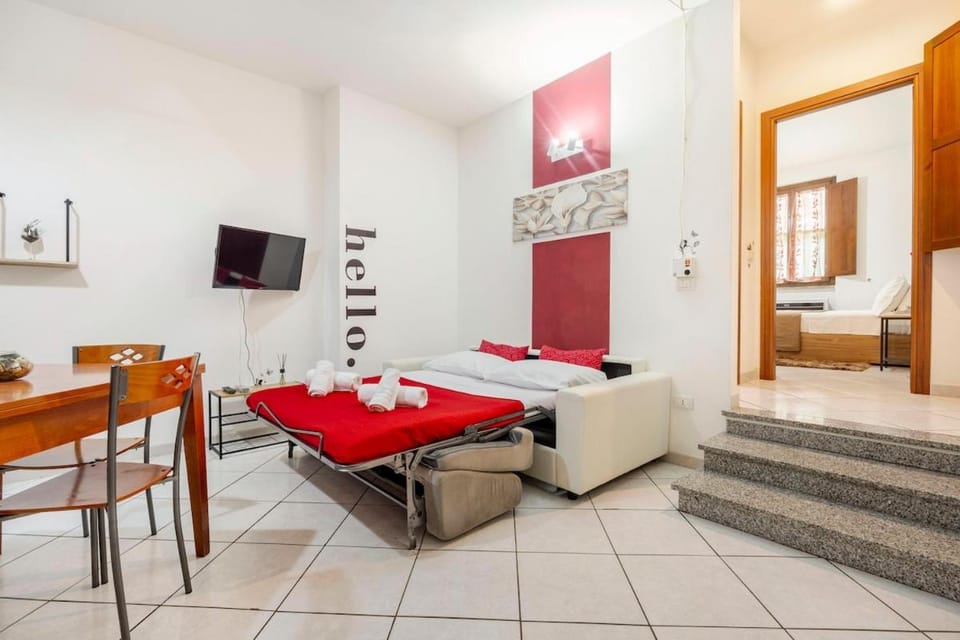 Bed, Living room