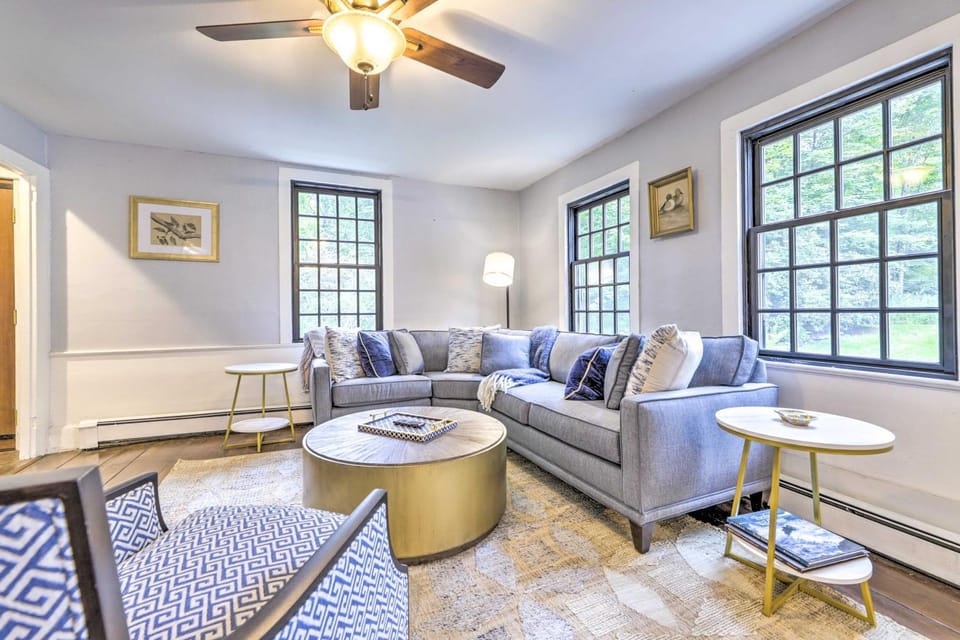 Historic Home w/ Modern Updates on < 4 Acres House in Massachusetts