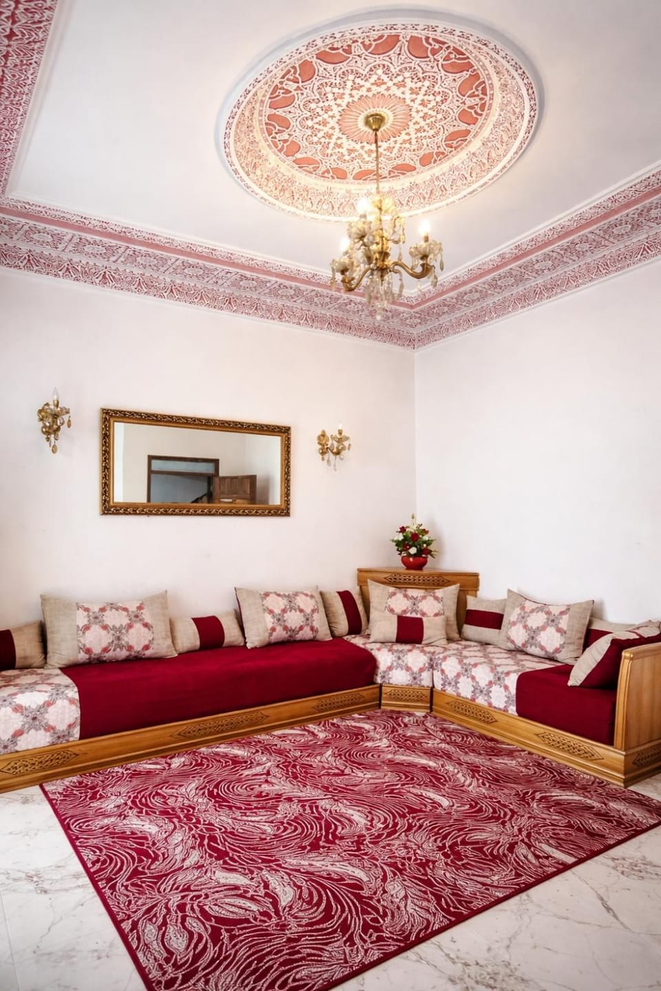 Bed, Living room, Photo of the whole room, Seating area