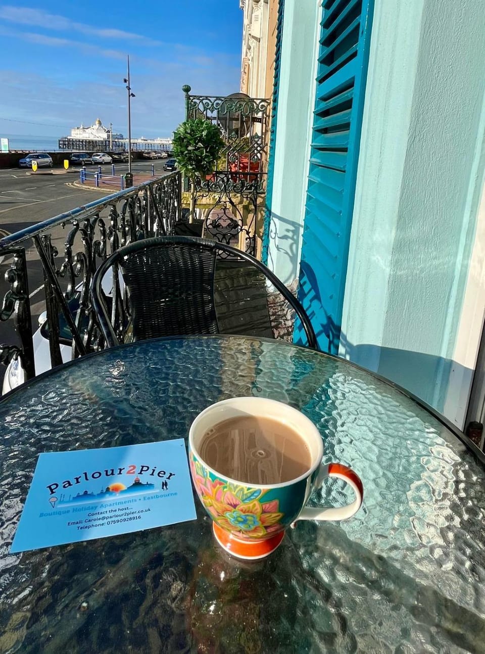 "The Elegance" Balcony Seafront Apartment Apartment in Eastbourne