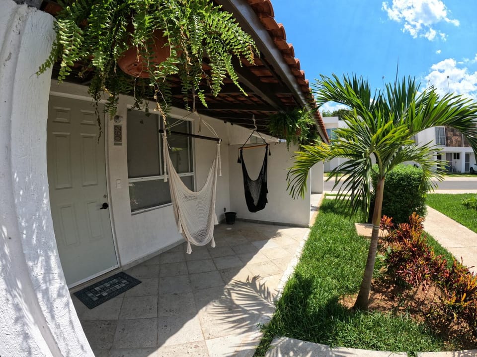 Property building, Garden