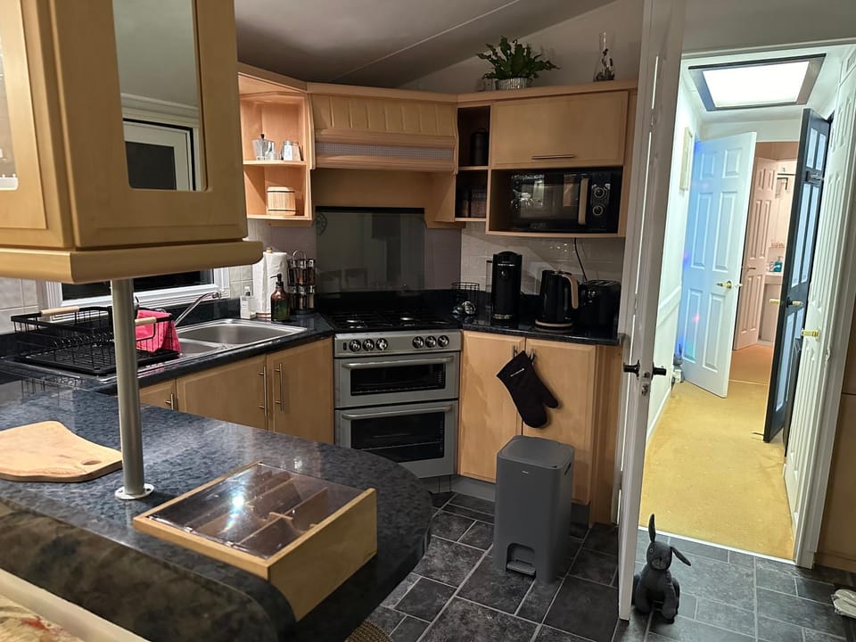 Caravan Rabbit House No 81 at Three Lochs Holiday Park House in Scotland
