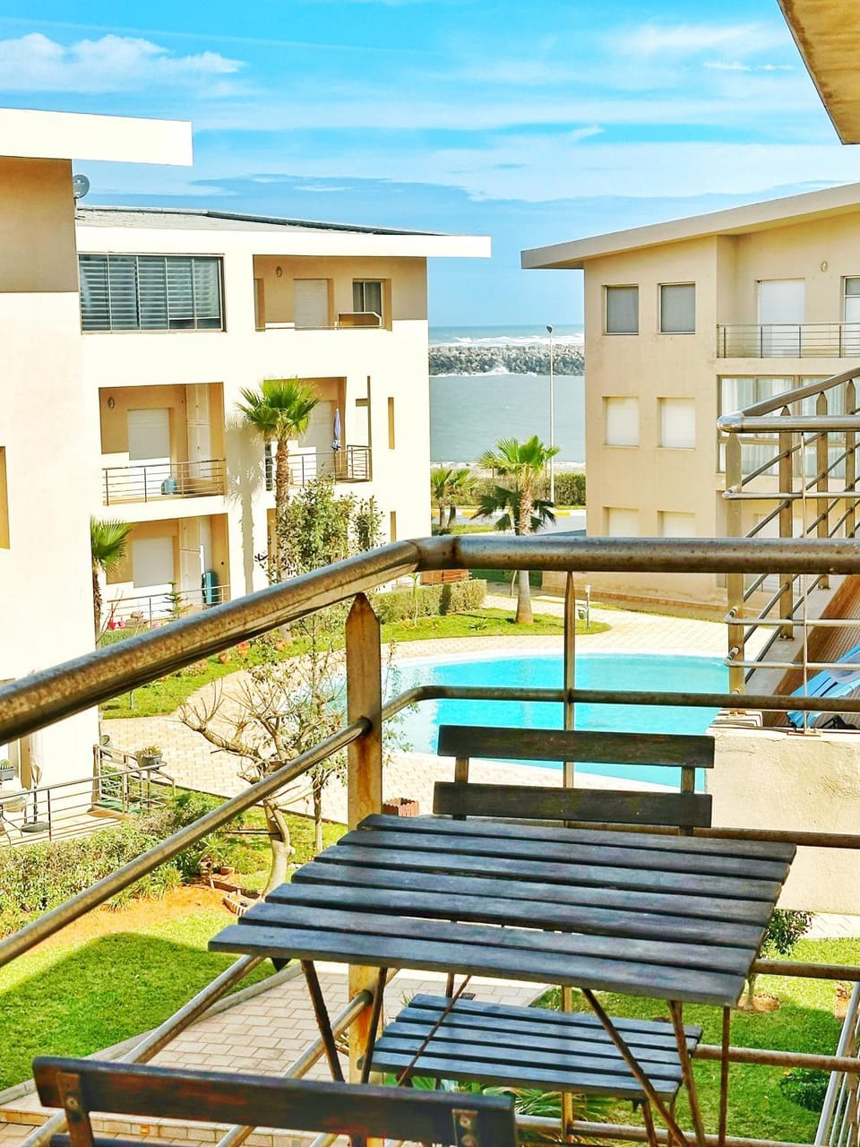 Balcony/Terrace, Pool view