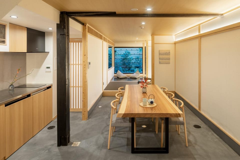 Kitchen or kitchenette, Living room, Photo of the whole room