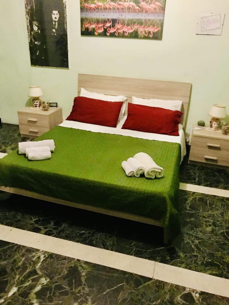 Bed, Night, Bedroom, towels, towels