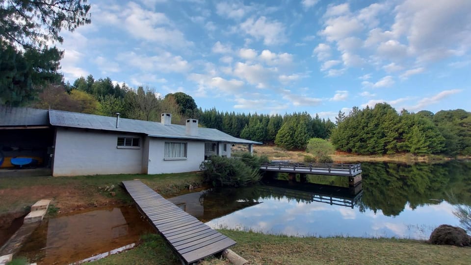 Property building, Natural landscape, Lake view