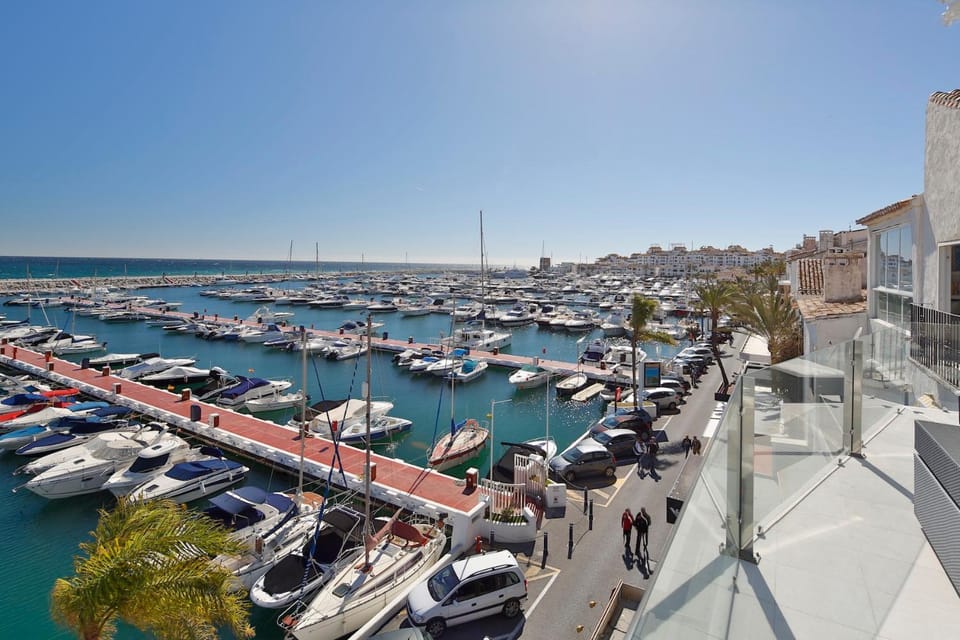 306 -Luxury Selection- Puerto Banus Marbella Front Line Penthouse Apartment in Marbella