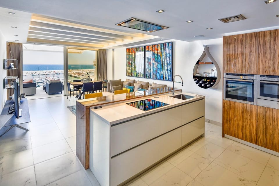 306 -Luxury Selection- Puerto Banus Marbella Front Line Penthouse Apartment in Marbella