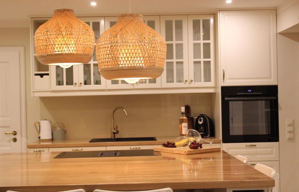 Kitchen or kitchenette, stove, kitchen, kitchen