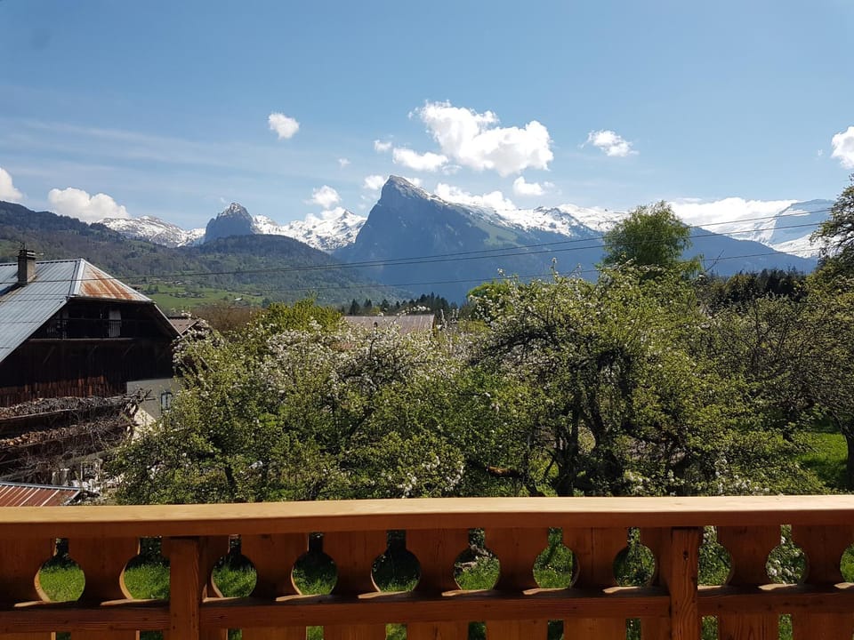 Balcony/Terrace, Mountain view