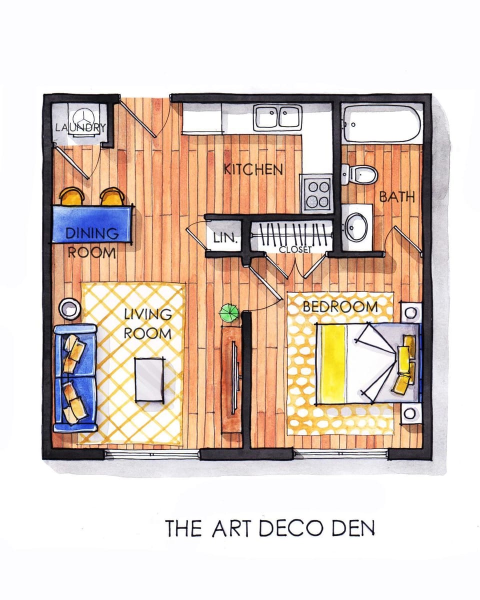 Dolly's Art Deco - Luxe Stay Near Broadway House in Nashville