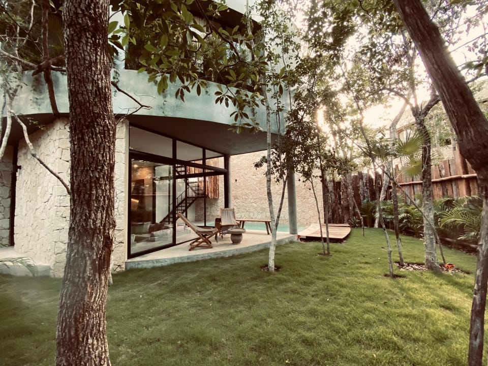 Property building, Patio, Garden, Garden view