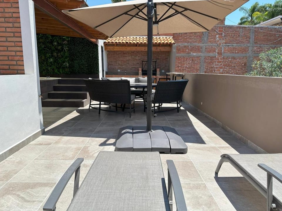 Balcony/Terrace, Dining area, sunbed