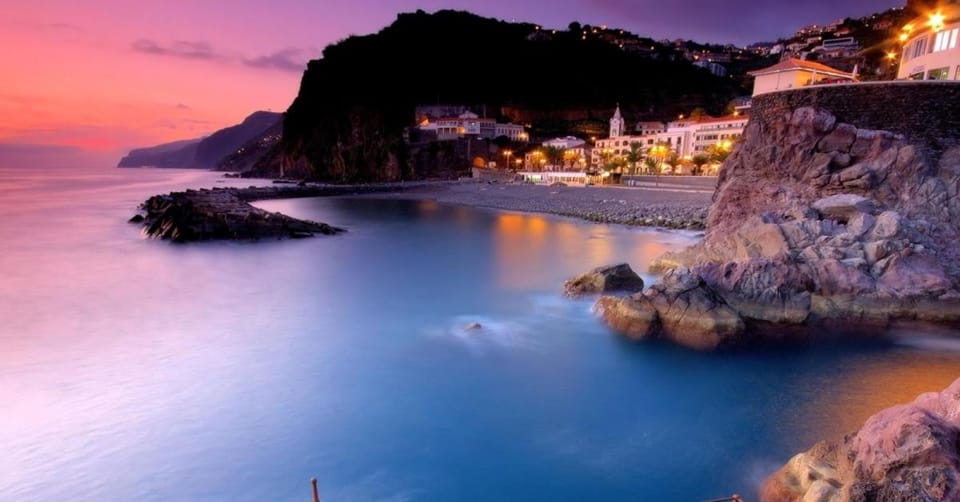 Natural landscape, Beach, Sunset