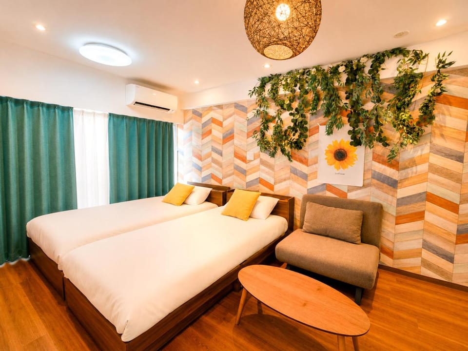 Bed, Living room, Seating area, Bedroom