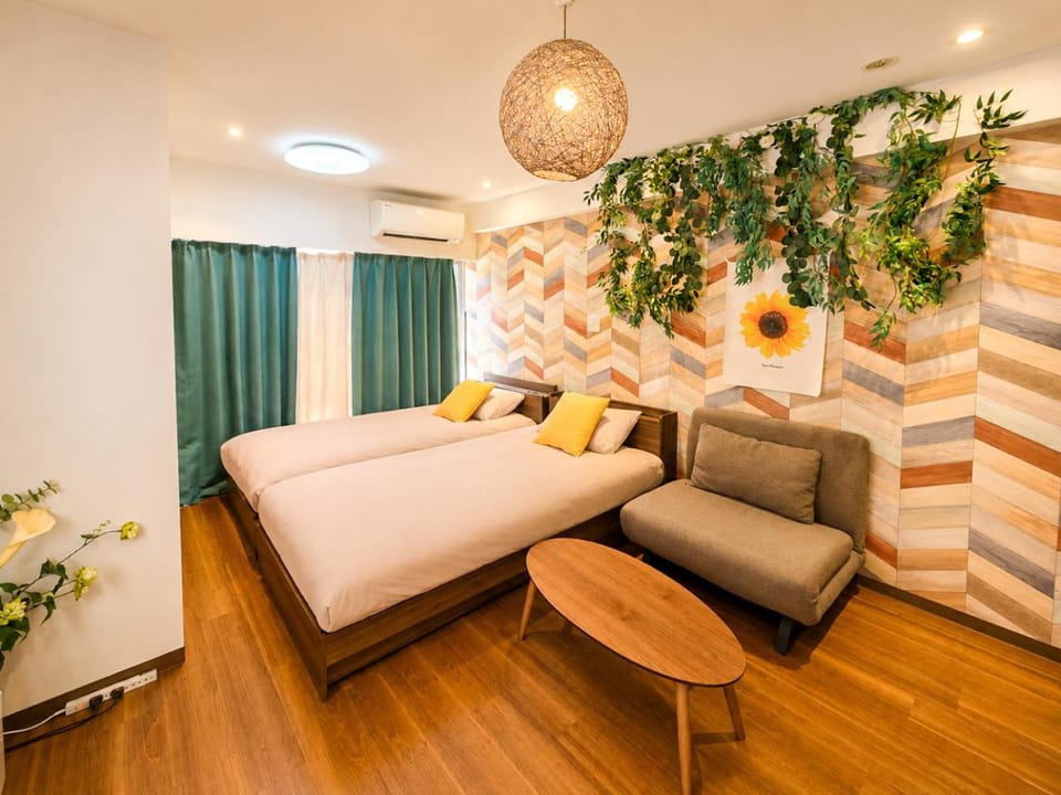 Bed, Living room, Bedroom