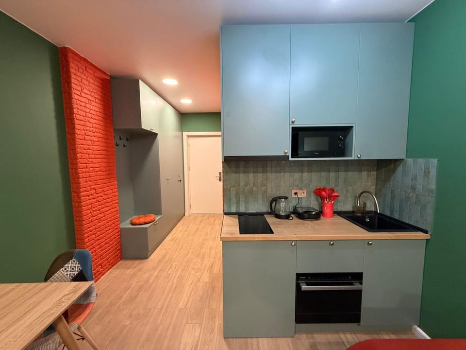 Kitchen or kitchenette, minibar, pet friendly, stove