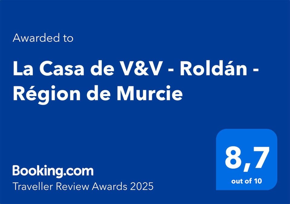 La Casa de V&V - Roldán - Région de Murcie Apartment in Region of Murcia