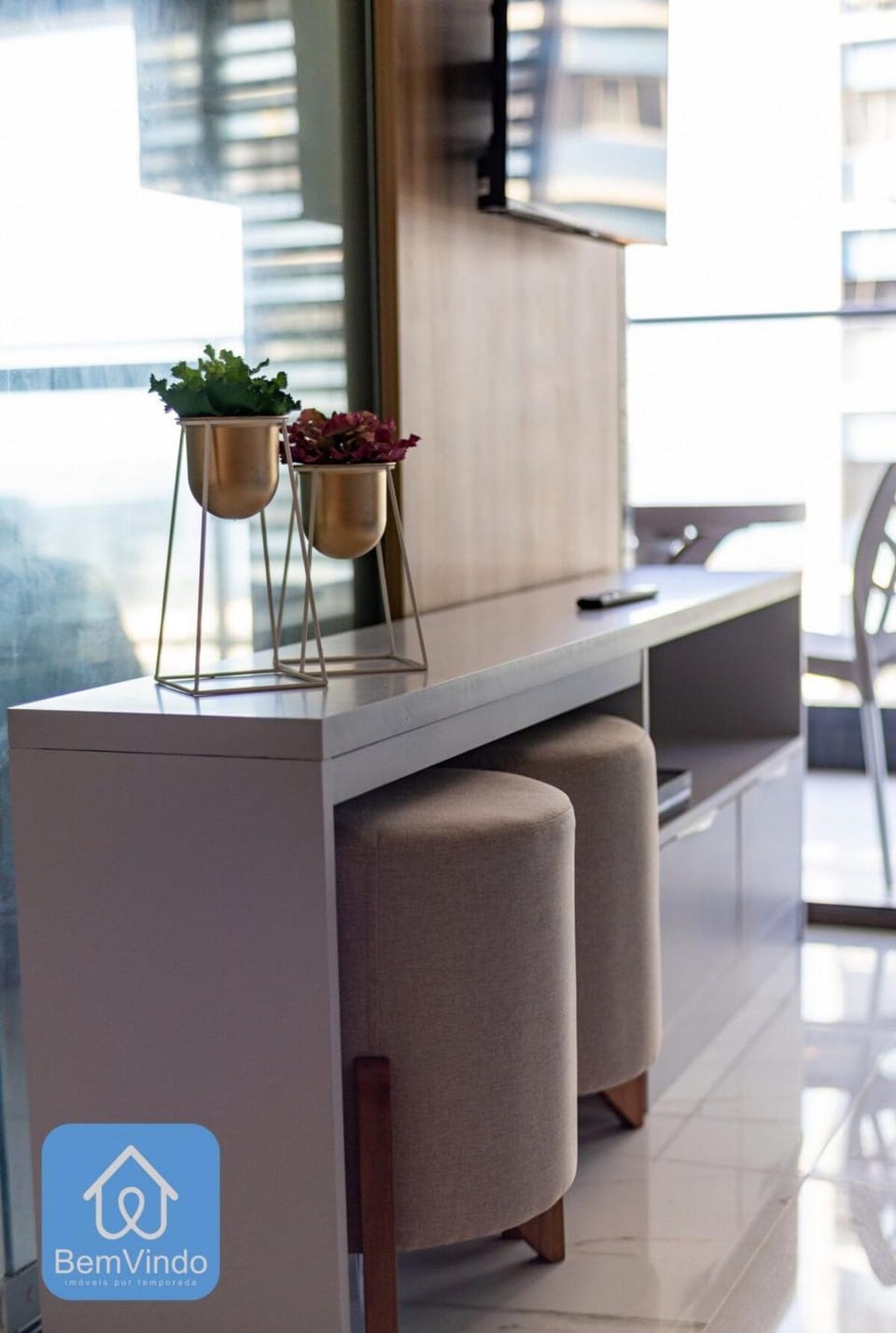Studio Aconchegante com vista mar no Smart Barra Apartment in Salvador