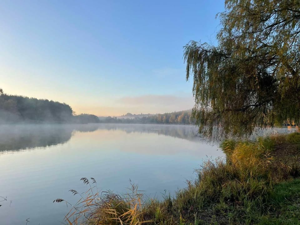Natural landscape, Lake view