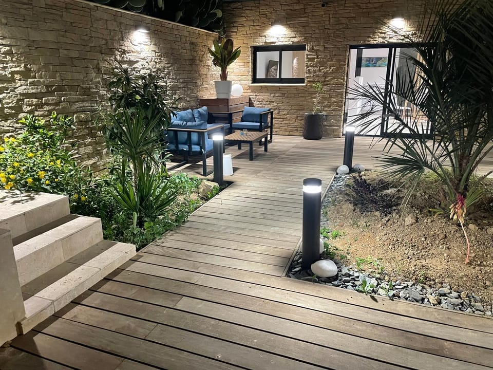 Patio, Garden, Garden view