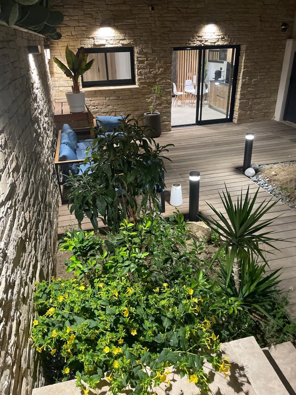 Patio, Garden, Garden view
